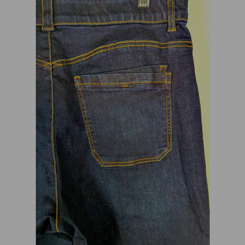 Democracy wide leg Hi rise Sz 14 dark rinse Jeans NWT Slimming ab Technology - Picture 11 of 12